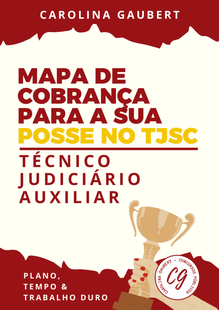 Mapa de Cobranca TJSC - Tecnico Judiciario Auxiliar