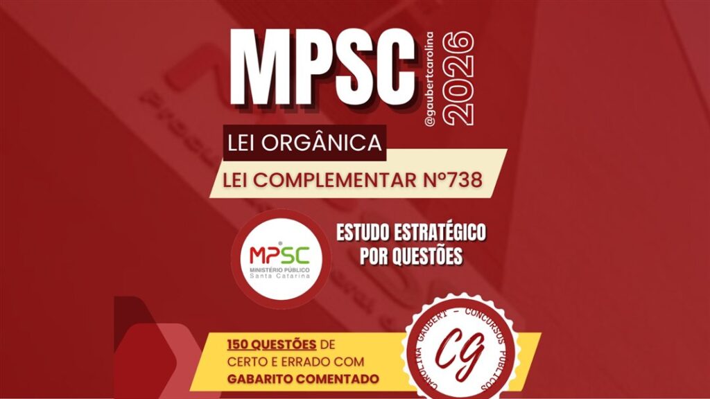 EEQ Lei Organica MPSC Lei Complementar 738